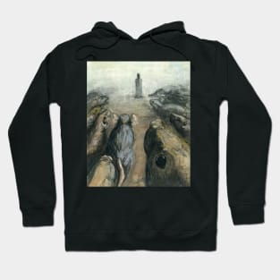 rat attack - pastel painting Hoodie